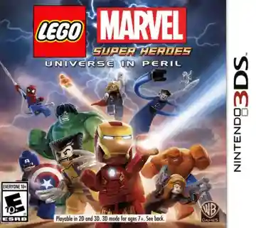 LEGO Marvel Super Heroes - Universe in Peril (USA) (En,Fr,Es,Pt) (Spanish-only Audio)-Nintendo 3DS